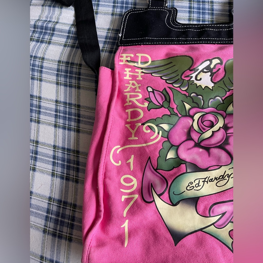 Y2k Ed Hardy Tote Bag - Gem
